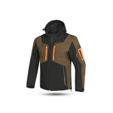 BELA FIRE FLY Moto Capuz Preto Oliva Verde - Imagem frontal da Casacos